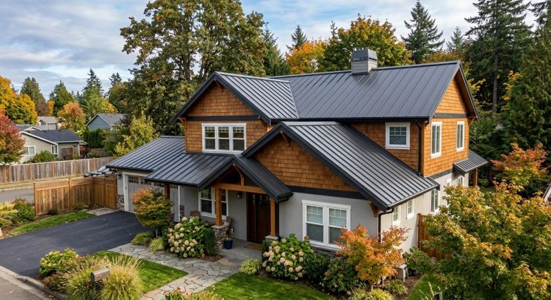 Metal Roof Replacement in Ridgefield, CT