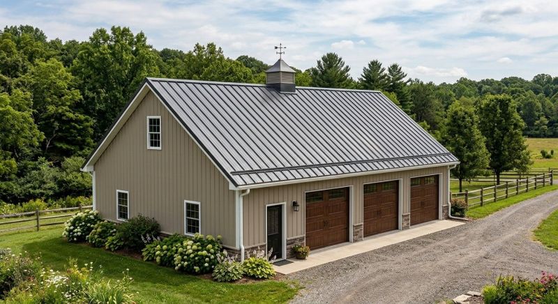 Pole Barn Roof Repair in Alpine, NJ