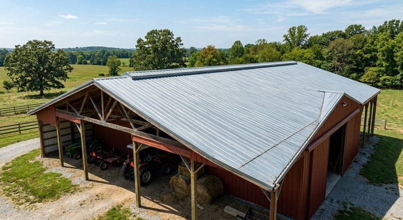 Pole Barn Roof Repair in Passaic County, NJ