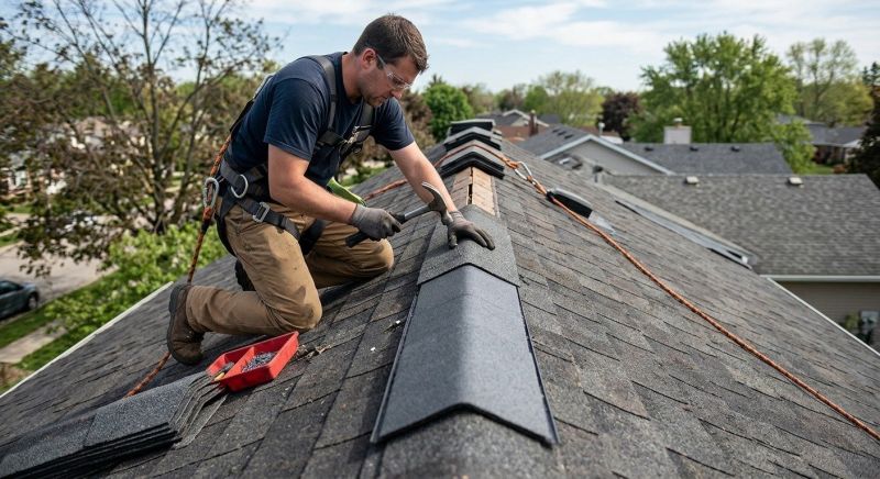 Ridge Cap Repair in Rye, NY