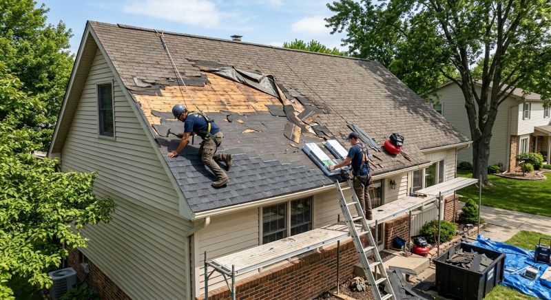 Roof Damage Repair in Lodi, NJ
