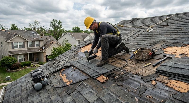 Roof Damage Repair in Plainview, NY