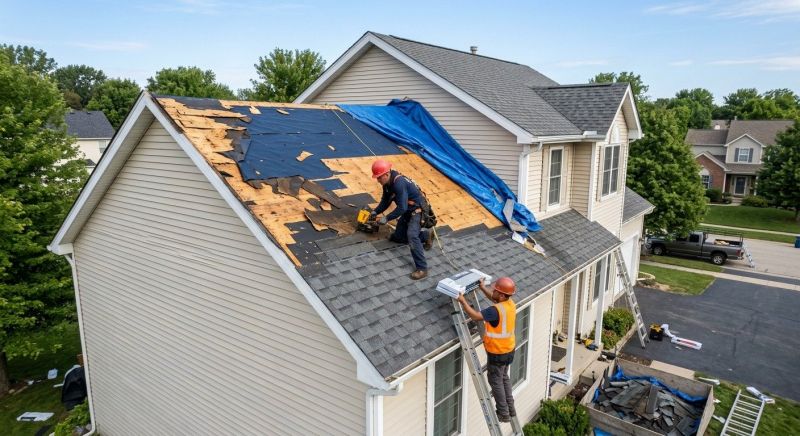 Roof Damage Restoration in Bergen County, NJ