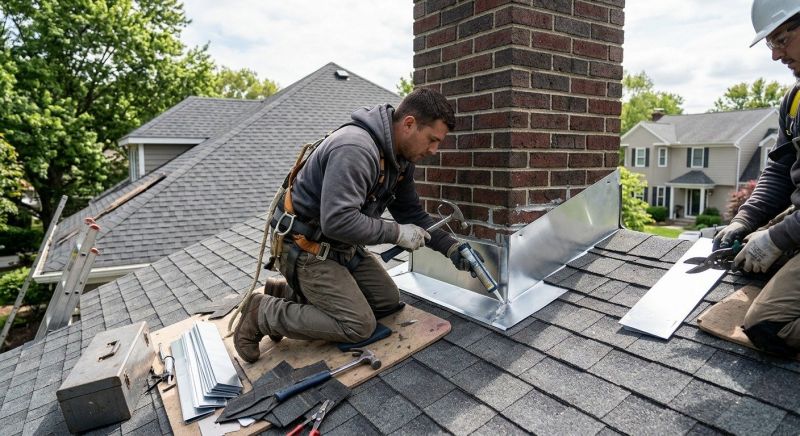 Roof Flashing Installation in Queens Village, NY