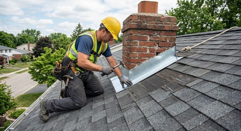 Roof Flashing Installation in West Hempstead, NY