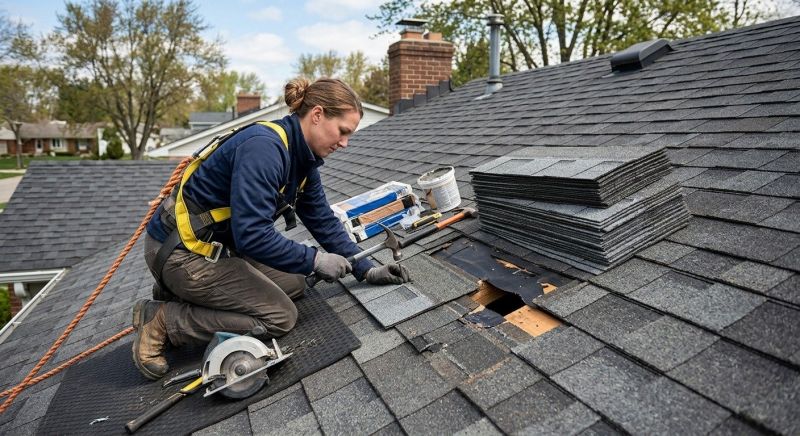 Roof Shingles Repair in Rye, NY