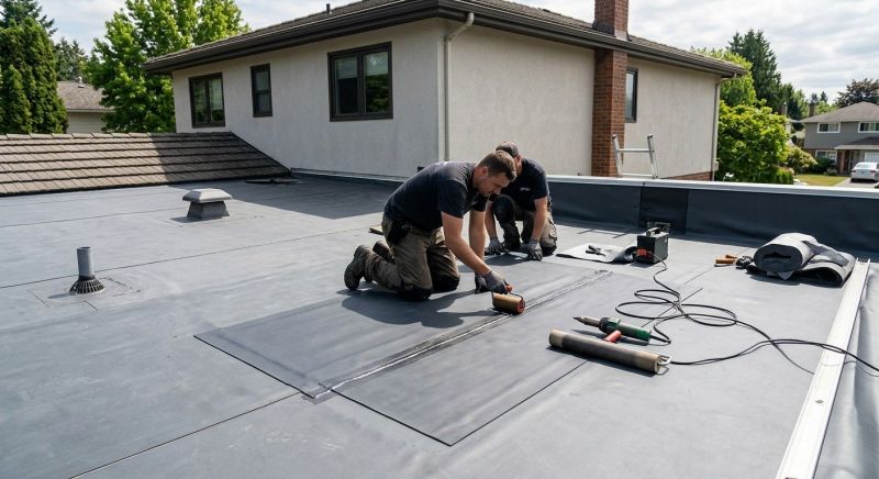 Rubber Roof Repair in Larchmont, NY
