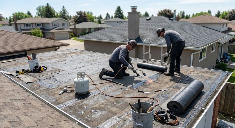 Rubber Roof Repair in Union City, NJ