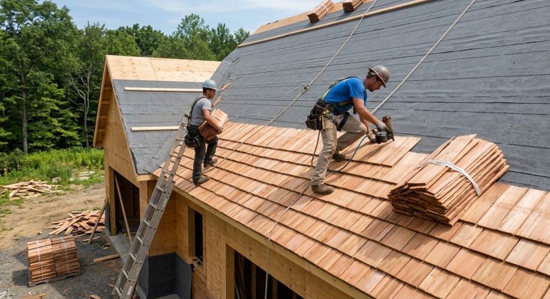Shake Roof Replacement in Irvington, NY