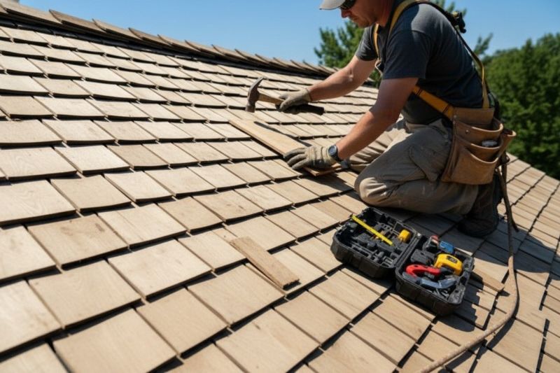 Shake Shingle Repair in Bogota, NJ