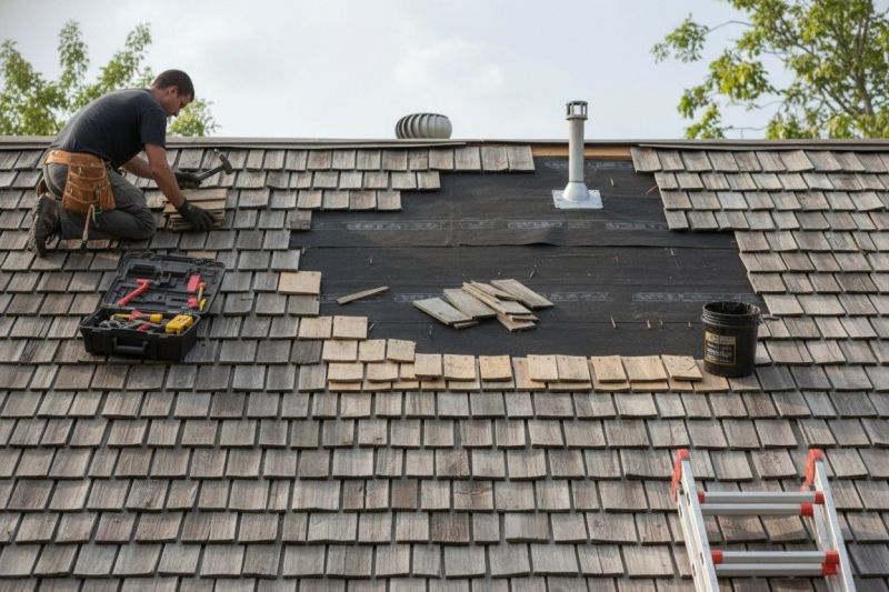 Shake Shingle Repair in Manhasset, NY