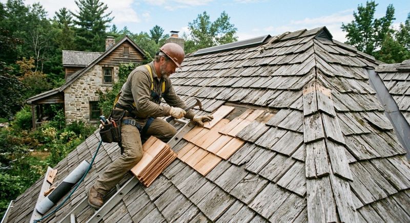 Shake Shingle Repair in Massapequa, NY