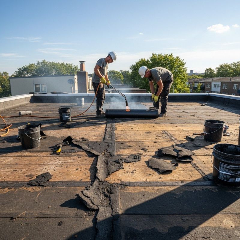 Single Ply Roof Repair in Elmhurst, NY