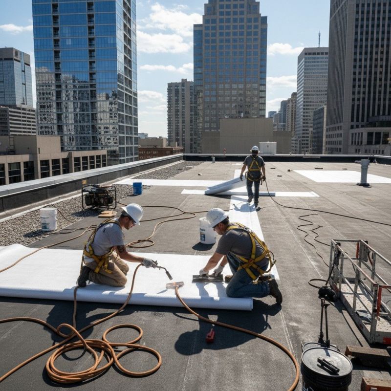 Single Ply Roof Repair in Emerson, NJ