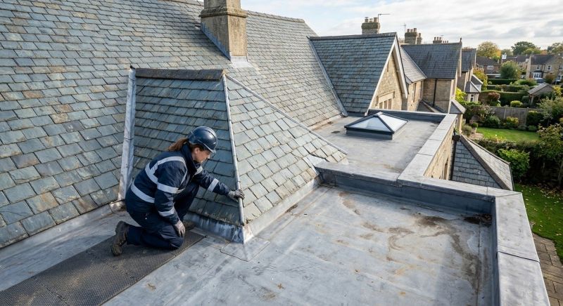 Slate Roof Inspection in Rye, NY