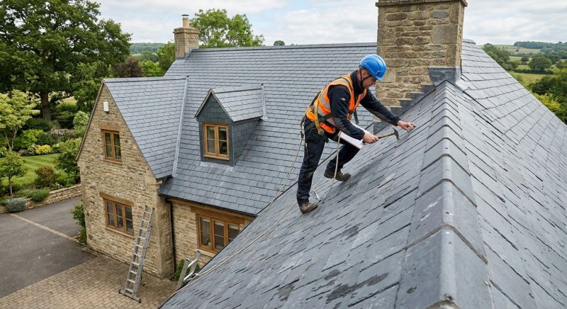 Slate Roof Repair in Bayville, NY