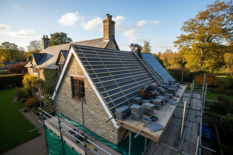 Slate Roof Replacement in Cedarhurst, NY