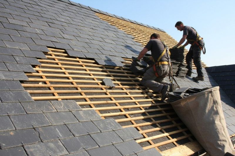 Slate Roof Replacement in Wilton, CT