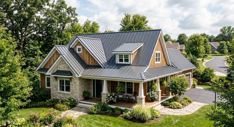 Steel Roof Replacement in Bergenfield, NJ
