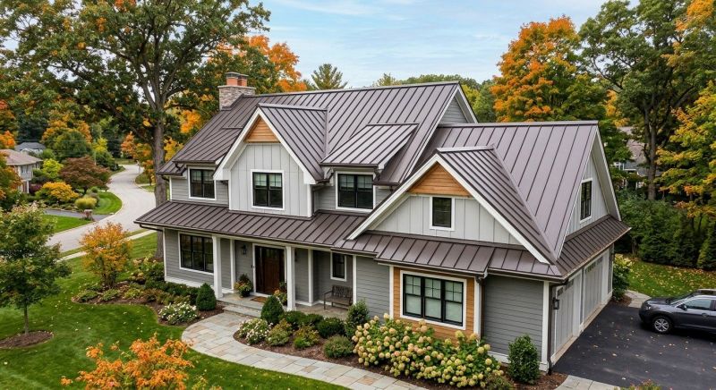 Steel Roof Replacement in Cedarhurst, NY