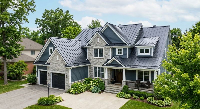 Steel Roof Replacement in East Northport, NY