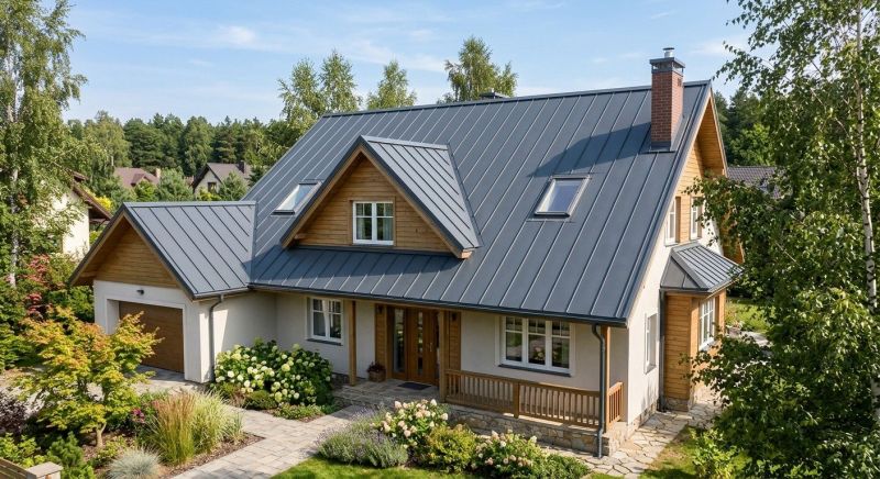Steel Roof Replacement in Rye, NY