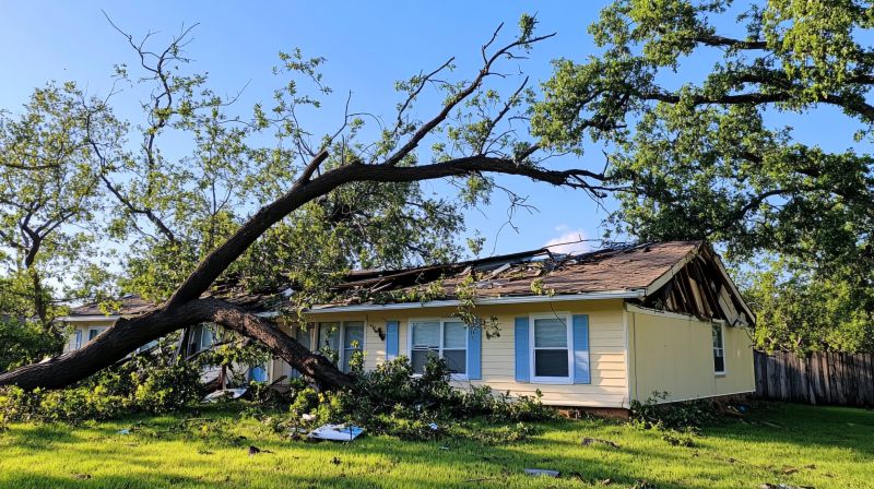 Storm Damage Roof Repair in Deer Park, NY