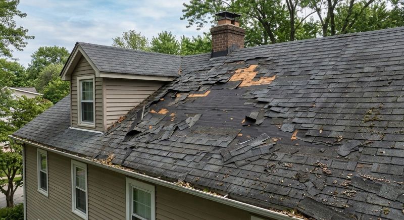 Storm Damage Roof Repair in Port Washington, NY