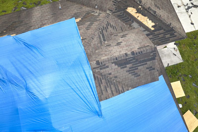 Storm Damage Roof Tarping in Rye, NY