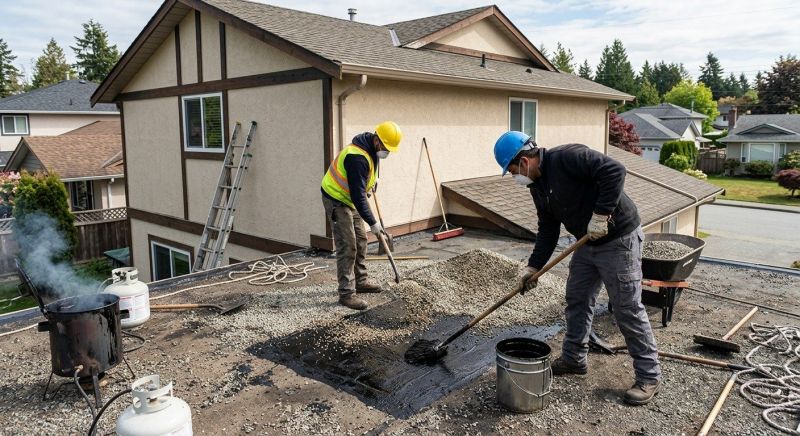 Tar And Gravel Roof Repair in Cedarhurst, NY