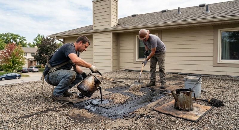 Tar And Gravel Roof Repair in Syosset, NY
