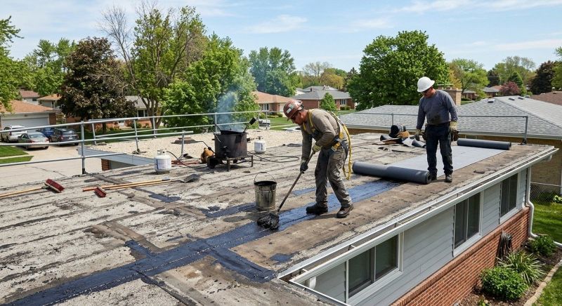 Tar Roof Repair in Port Washington, NY
