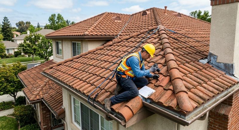 Tile Roof Inspection in Rye, NY