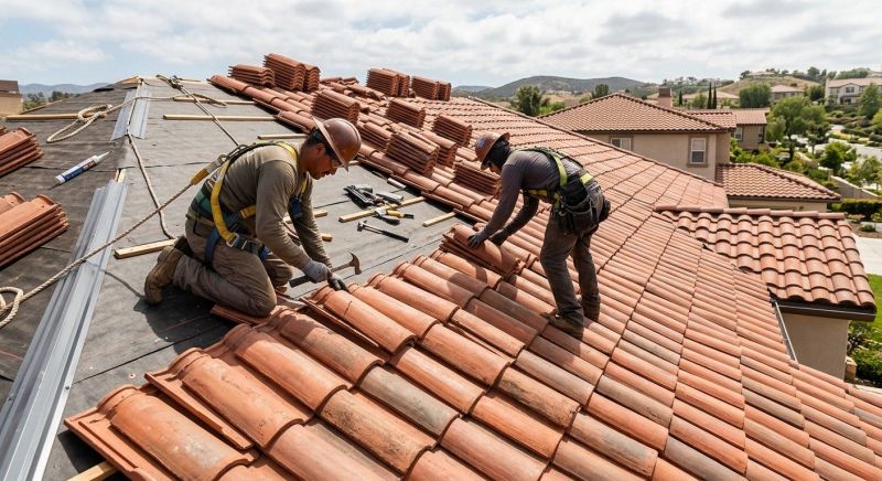 Tile Roof Installation in Saddle Brook, NJ