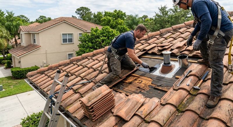 Tile Roof Repair in Alpine, NJ