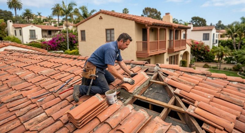 Tile Roof Repair in Emerson, NJ