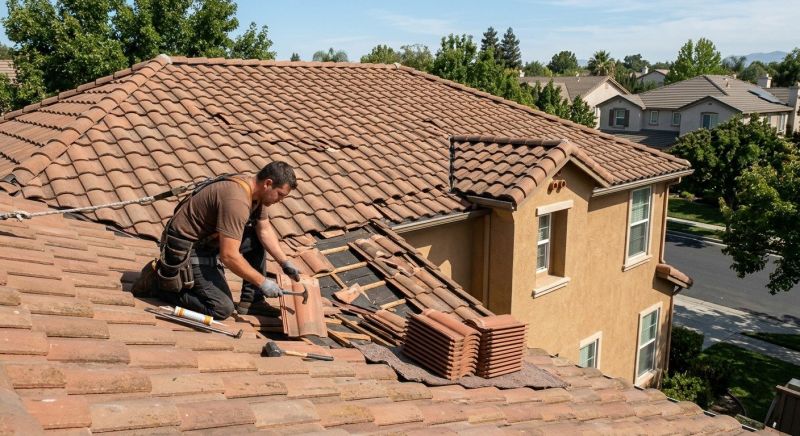 Tile Roof Repair in Glen Rock, NJ
