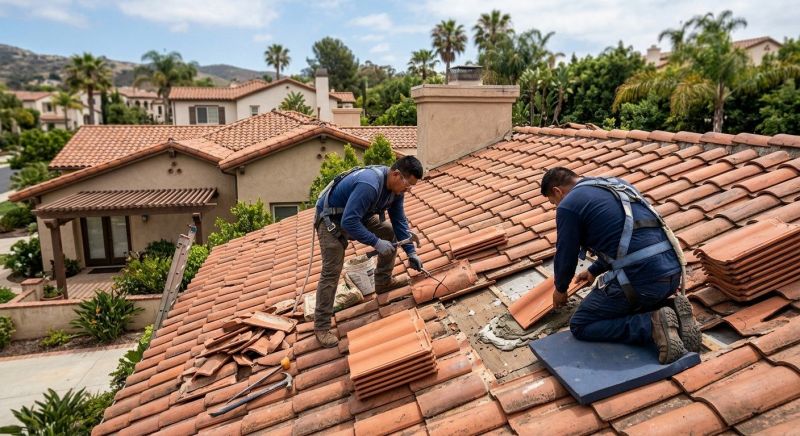 Tile Roof Repair in Manhasset, NY
