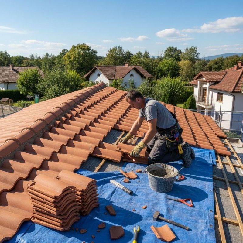 Tile Roof Repair in Ridgefield, CT