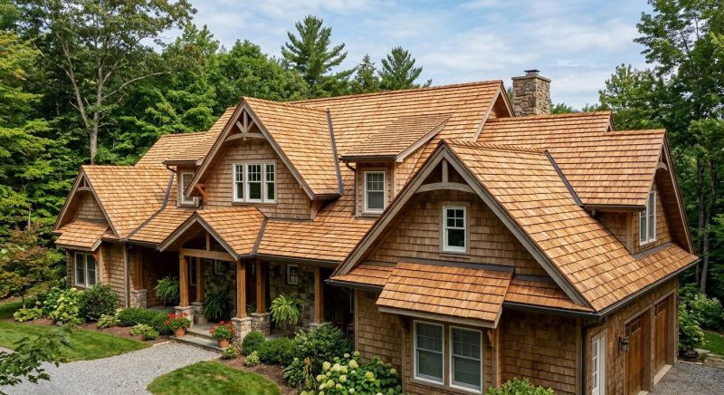 Wood Roofing Installation in Baldwin, NY