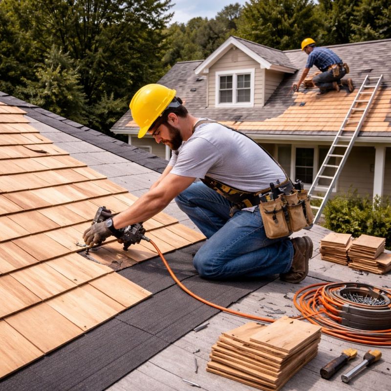 Wood Roofing Installation in Buchanan, NY