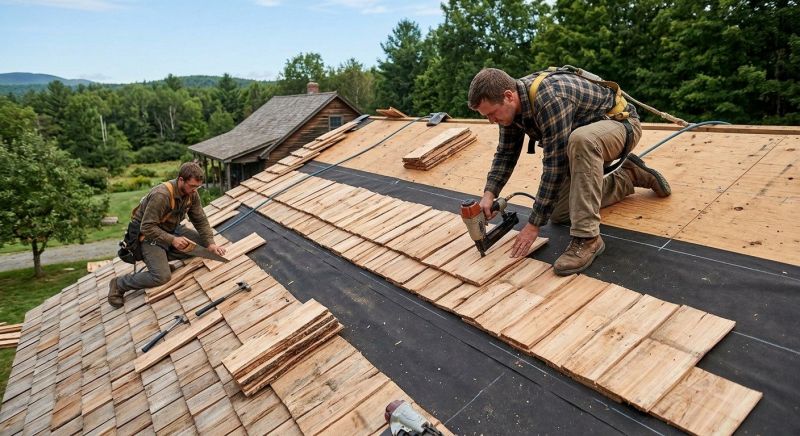 Wood Roofing Installation in Hartsdale, NY