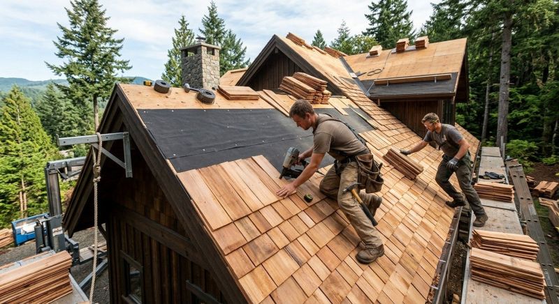 Wood Roofing Installation in Lodi, NJ