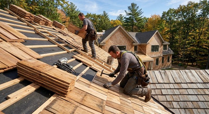 Wood Roofing Installation in Union City, NJ