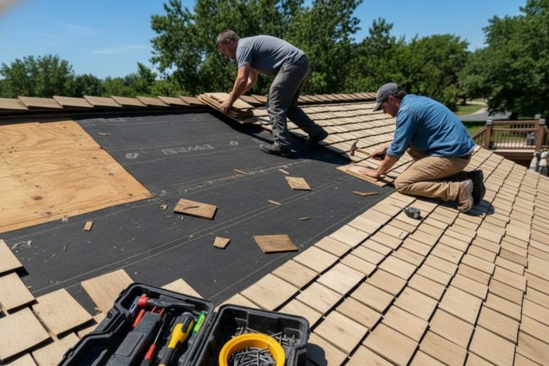 Wood Shake Roof Repair in Buchanan, NY