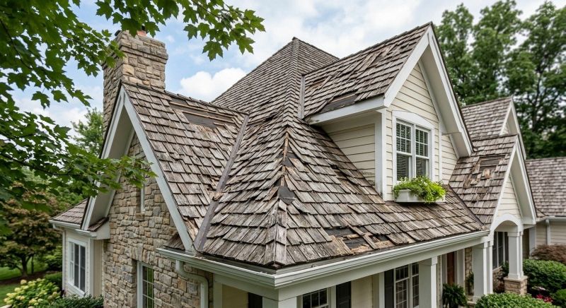 Wood Shake Roof Repair in East Northport, NY
