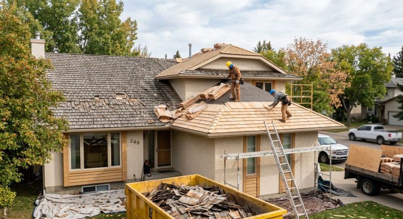 Wood Shake Roof Replacement in Cortlandt Manor, NY