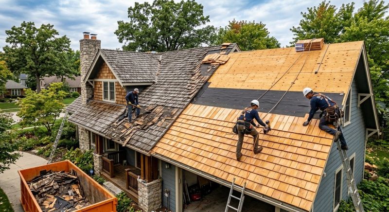 Wood Shake Roof Replacement in Croton On Hudson, NY