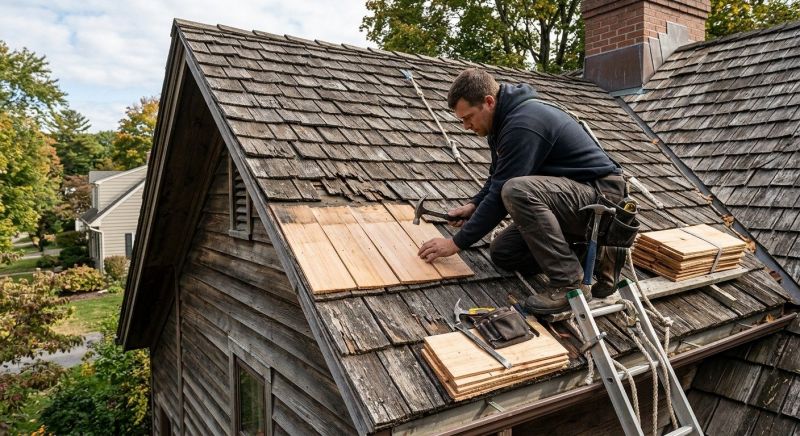 Wood Shingles Repair in Dumont, NJ